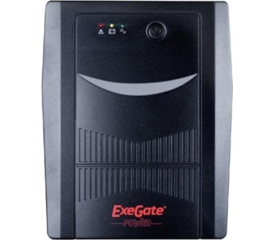 Источник бесперебойного питания EXEGATE (212521) POWER BACK UNB-1500 (1500VA/2 евророзетки+2 розетки IEC320)