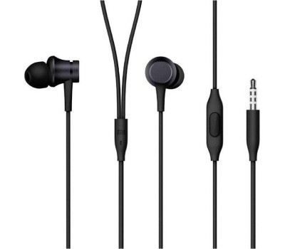 Наушники-гарнитура вкладыши XIAOMI MI PISTON BASIC EDITION BLACK (ZBW4354TY)