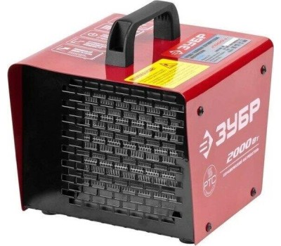 Пушка тепловая ЗУБР ЗТП-М5-2000, обогреватель в квадратном корпусе