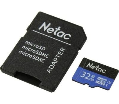 Карта памяти NETAC 32Gb MicroSD P500 (NT02P500STN-032G-S)