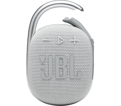 Колонка портативная JBL CLIP 4 WHITE (JBLCLIP4WHT)