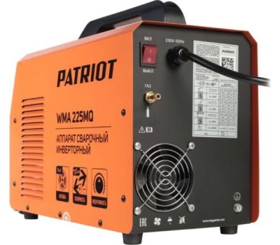 Полуавтомат сварочный PATRIOT 605301755 WMA 225MQ MIG/MAG/MMA Полуавтомат сварочный