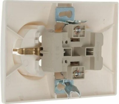 Розетка SMARTBUY (SBE-01w-16-S2-Z) Венера, 2-местная, белый