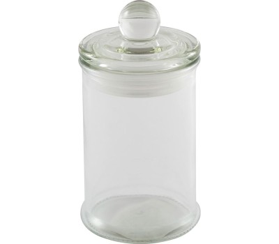 Стеклянная банка MALLONY Стеклянная банка для сыпучих продуктов с крышкой BANCA, объем: 0.15 л (003599)