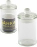 Стеклянная банка MALLONY Стеклянная банка для сыпучих продуктов с крышкой BANCA, объем: 0.15 л (003599)
