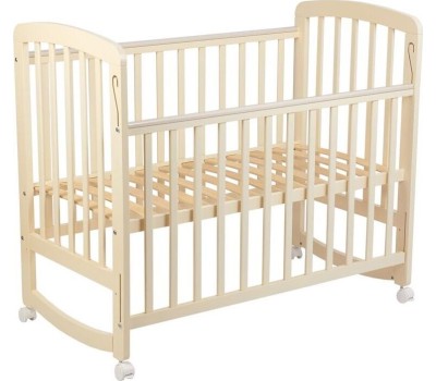 Кровать POLINI Кроватка детская Polini kids Simple 304, бежевый (1кор)