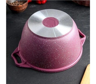 Кастрюля KUKMARA к31tsm а/пр литая 3,0л стекл/кр Trendy style mystery