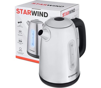 Чайник электрический STARWIND SKS3210 (1,7л. металл/пластик)