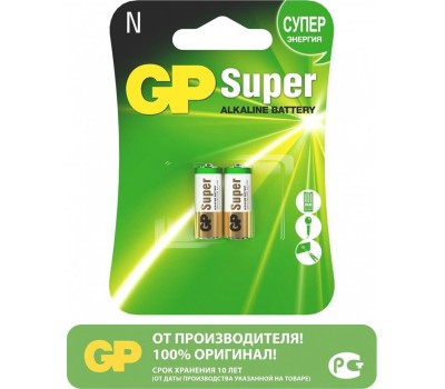 Алкалиновая батарейка GP (8465) 910A-2CR2 (N/LR1)