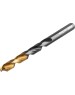 Набор сверл DENZEL Набор сверл по металлу, 1-10 мм, HSS-Tin, Golden Tip, 19 шт 72321