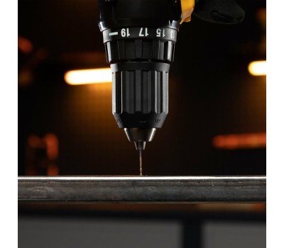 Набор сверл DENZEL Набор сверл по металлу, 1-10 мм, HSS-Tin, Golden Tip, 19 шт 72321