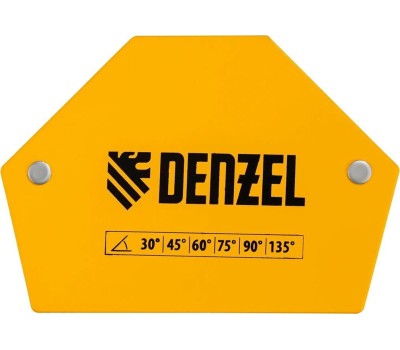 Фиксатор магнитный DENZEL Фиксатор магнитный для сварочных работ усилие 25 LB, 30х45х60х75х90х135 град. Denzel 97552