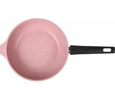 Сковорода KUKMARA 221tsr а/пр литая 22см съемн/руч Trendy style rose
