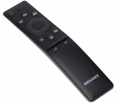 Пульт универсальный для телевизора REXANT (38-0006) Пульт универсальный для телевизора Samsung с функцией SMART TV (ST-05) черный
