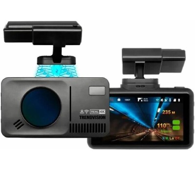 Радар-детектор со встроенным видеорегистратором TRENDVISION DriveCam Real 4K Signature LNA 2CH