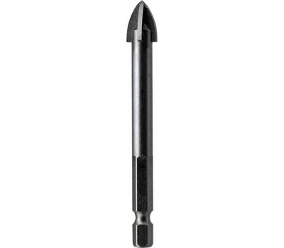 Сверло KRANZ (KR-91-0652) Сверло по стеклу и керамике 12 мм, 4 грани, шестигранный хвостовик