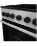 GORENJE Плита Электрическая GEC5B20SG серебристый стеклокерамика (без крышки)
