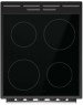 GORENJE Плита Электрическая GEC5B20SG серебристый стеклокерамика (без крышки)
