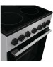 GORENJE Плита Электрическая GEC5B20SG серебристый стеклокерамика (без крышки)