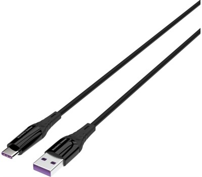 Кабель MORE CHOICE (4620202550033) K35a USB 3.0A для Type-C силикон 1м Black