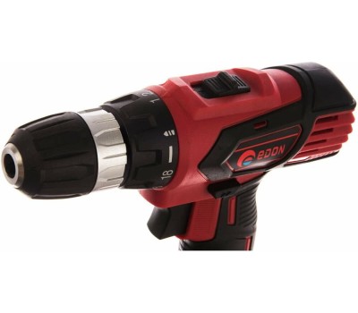 Дрель-шуруповёрт EDON AD-14C черный/красный 14790 14В, 2аккум