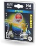 Лампа галогенная AVS /ATLAS ANTI-FOG/желтый H4.24V.75/70W.блистер 2шт