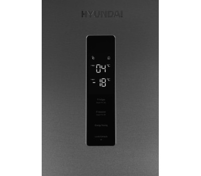 Холодильник Hyundai CC35083F 2-хкамерн. нерж.сталь (CC35083F НЕРЖ СТАЛЬ)