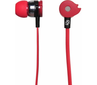 Наушники OKLICK Наушники внутриканальные Оклик HP-S-210 1.2м красный проводные в ушной раковине (D1-1R)