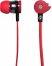 Наушники OKLICK Наушники внутриканальные Оклик HP-S-210 1.2м красный проводные в ушной раковине (D1-1R)