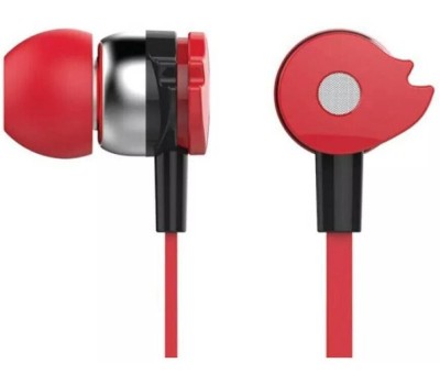 Наушники OKLICK Наушники внутриканальные Оклик HP-S-210 1.2м красный проводные в ушной раковине (D1-1R)