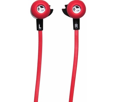 Наушники OKLICK Наушники внутриканальные Оклик HP-S-210 1.2м красный проводные в ушной раковине (D1-1R)