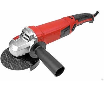 Машина шлифовальная угловая EDON AG-125/1000ER черный/красный 1000Вт, 125мм