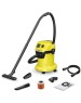 KARCHER Строительный пылесос WD 3 V-17/4/20 1000Вт (уборка: сухая/сбор воды/выдув) желтый