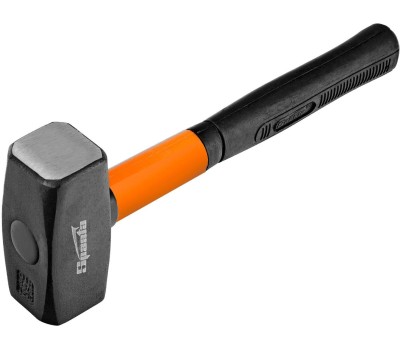 Кувалда SPARTA Кувалда, 1500 г, фибергласовая обрезиненная рукоятка 10915