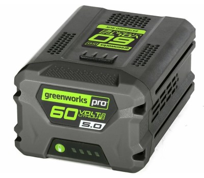 Батарея аккумуляторная GREENWORKS Батарея аккумуляторная G60B5, 60В, 5Ач, Li-Ion [2944907]