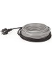 REXANT Кабель греющий саморегулирующийся модель SRL Extra Line 25MSR-PB, на трубу, 15м/375Вт