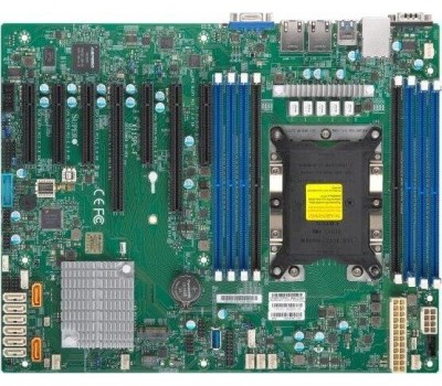 Материнская плата Supermicro MBD-X11SPL-F-B ATX, LGA3647, iC621, 8xDDR4, 8xSATA, 2x1GbE, IPMI, VGA