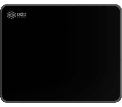 CACTUS Коврик для мыши Black ткань, 300х250х3мм [cs-mp-d01m]