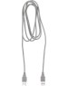 Кабель BURO Кабель USB2.0 USB A(m) - USB A(f), 1.8м, блистер, серый [bhp ret usb_af18]