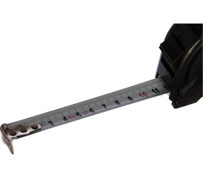 Рулетка MATRIX Рулетка Black,5 м х 19 мм,обрезиненный корпус 31014