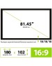 Экраны CACTUS Экран FrameExpert CS-PSFRE-180X102, 180х102 см, 16:9, настенный