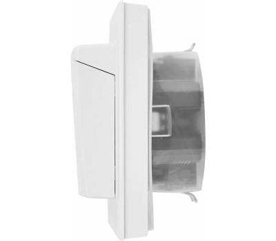 IEK Розетка силовая Brite РСбш12-3-44-БрБ, двойная, скрытая, заземление орки, IP44, белый [br-r26-16-44-k01-f]