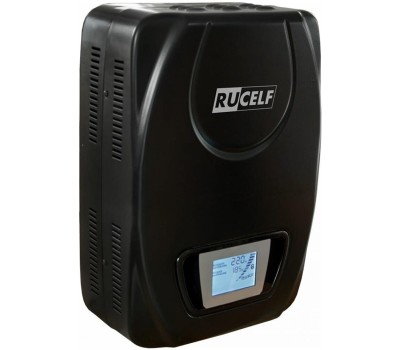 RUCELF Стабилизатор напряжения SDW.II-6000-L, 5кВт черный [sdwii-6000-l]