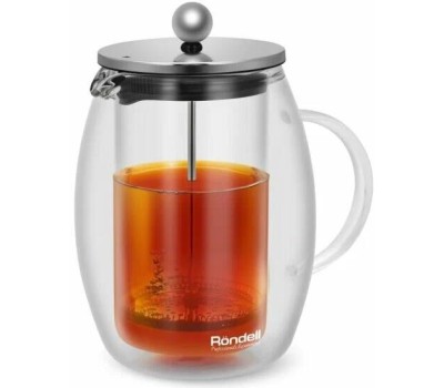 Френч-пресс RONDELL Френч-пресс Calypso RDS-1822, 1л, прозрачный
