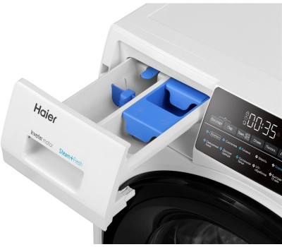 Стиральная машина HAIER Стиральная машина HW90 BP14959, с фронтальной загрузкой, 9кг, 1400об/мин, с паром, инверторная