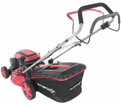 Газонокосилка ИНТЕРСКОЛ Газонокосилка бензиновая ГБ-46/145СБ, 45.8см, самоходная [928.0.0.70]