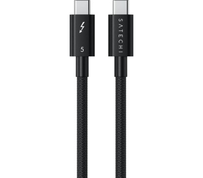 SATECHI Кабель 240W Thunderbolt 5 Pro USB-C - USB-C Cable. Длина: 1м. Цвет: черный