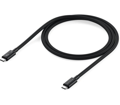 SATECHI Кабель 240W Thunderbolt 5 Pro USB-C - USB-C Cable. Длина: 1м. Цвет: черный