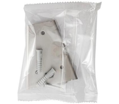 BRIMIX - Дозатор для жидкого мыла 1000 мл, настенный, прямоугольный корпус с глазком, из нержавеющей стали марки SUS 304, цвет ХРОМ. 615K