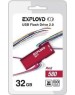 USB флэш-накопитель EXPLOYD 32GB-580-красный [EX-32GB-580-Red]